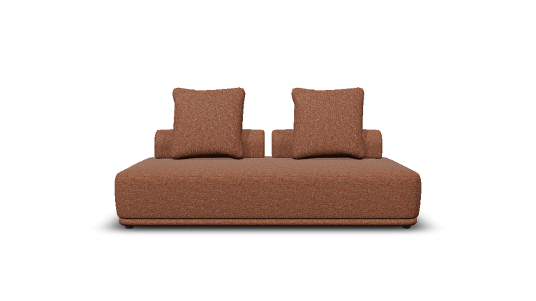 sku:XU-SETX-13-STR|img:XU-SETX-13-STR-IMG1.png|desc:XU Ultimo daybed SET XL (220x110) #13 roest melange structuur