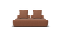 sku:XU-SETX-13-STR|img:XU-SETX-13-STR-IMG1.png|desc:XU Ultimo daybed SET XL (220x110) #13 roest melange structuur