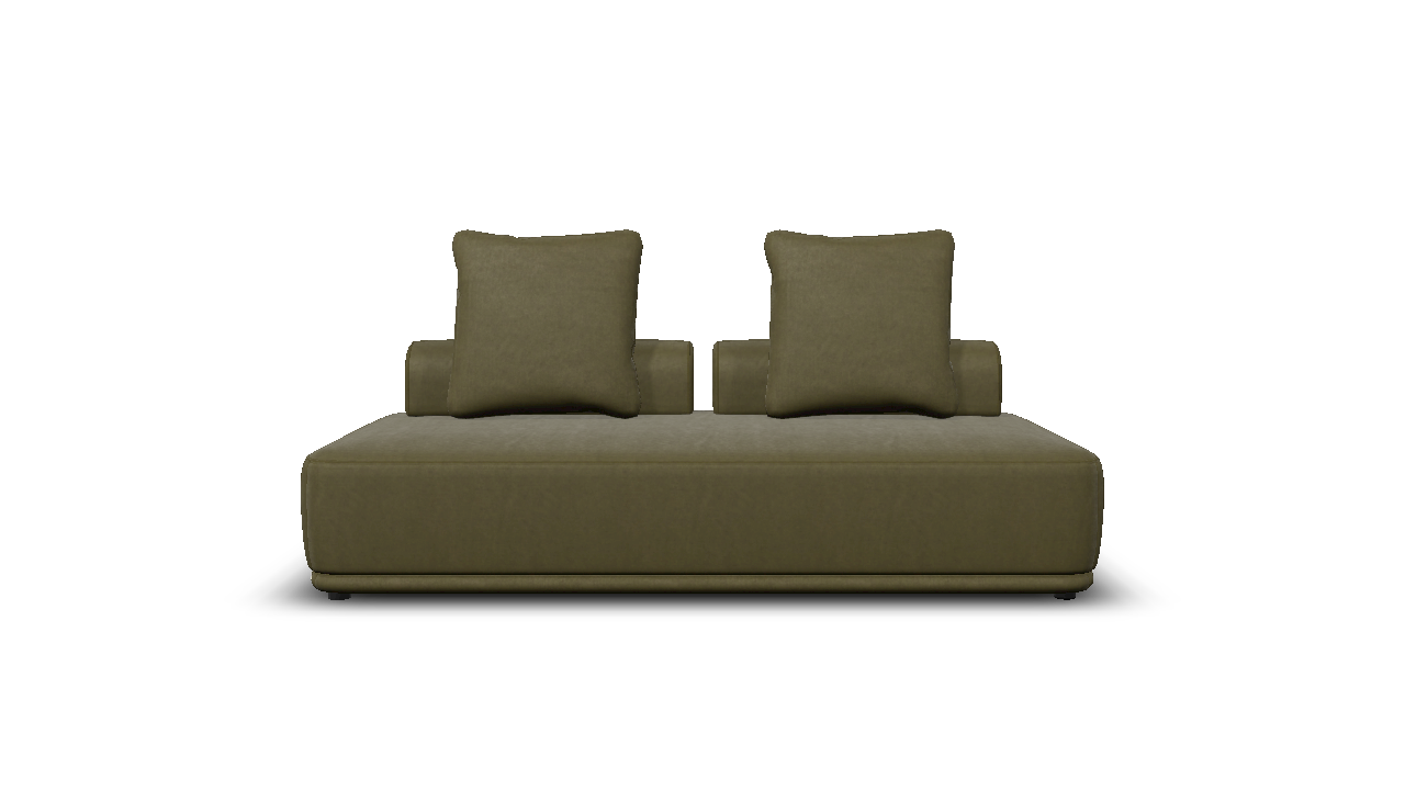 sku:XU-SETX-16-OLI|img:XU-SETX-16-OLI-IMG1.png|desc:XU Ultimo daybed SET XL (220x110) #16 olijfgroen velours