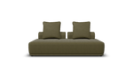 sku:XU-SETX-16-OLI|img:XU-SETX-16-OLI-IMG1.png|desc:XU Ultimo daybed SET XL (220x110) #16 olijfgroen velours