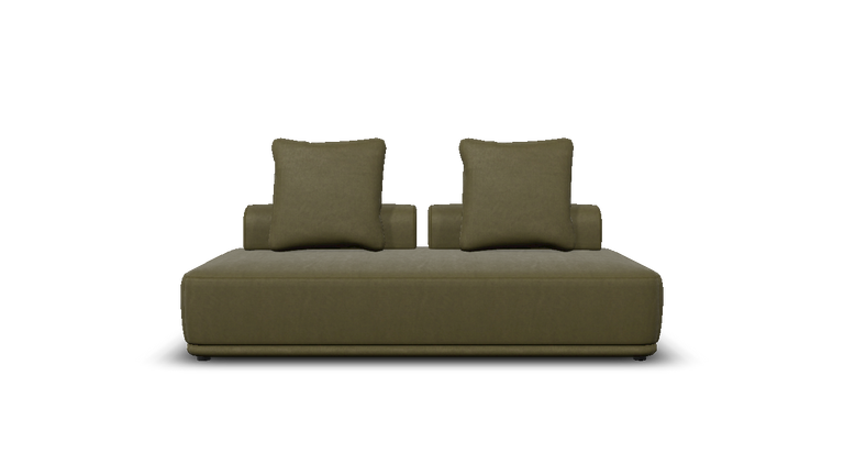 sku:XU-SETX-16-OLI|img:XU-SETX-16-OLI-IMG1.png|desc:XU Ultimo daybed SET XL (220x110) #16 olijfgroen velours