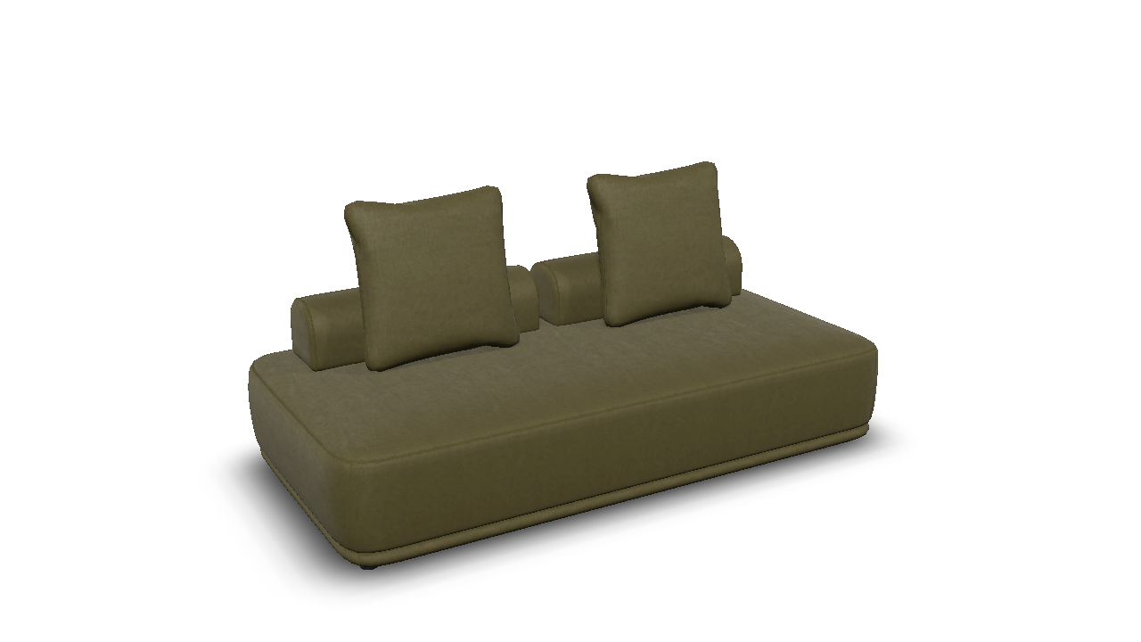 sku:XU-SETX-16-OLI|img:XU-SETX-16-OLI-IMG2.png|desc:XU Ultimo daybed SET XL (220x110) #16 olijfgroen velours