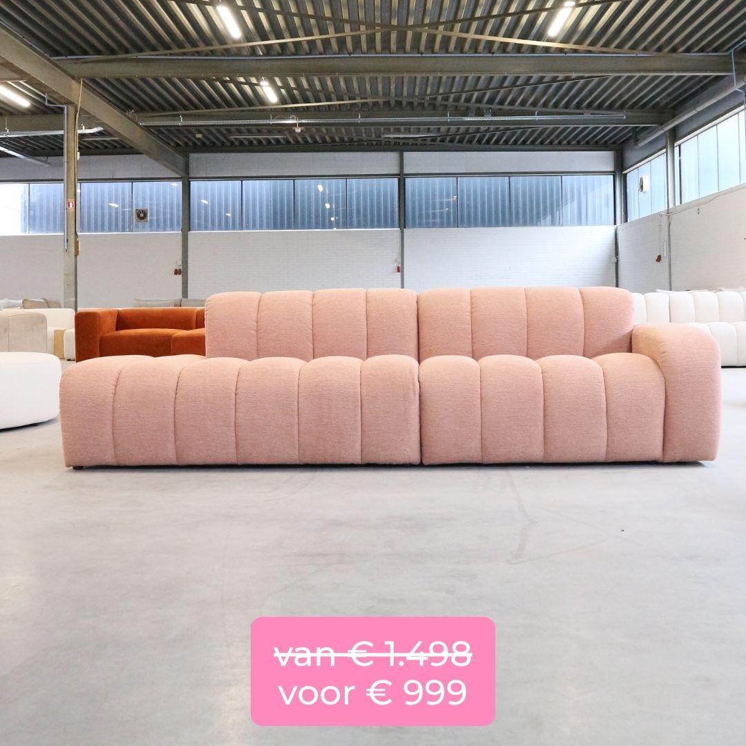 bank showroommodeluitverkoop x4 poeder terra