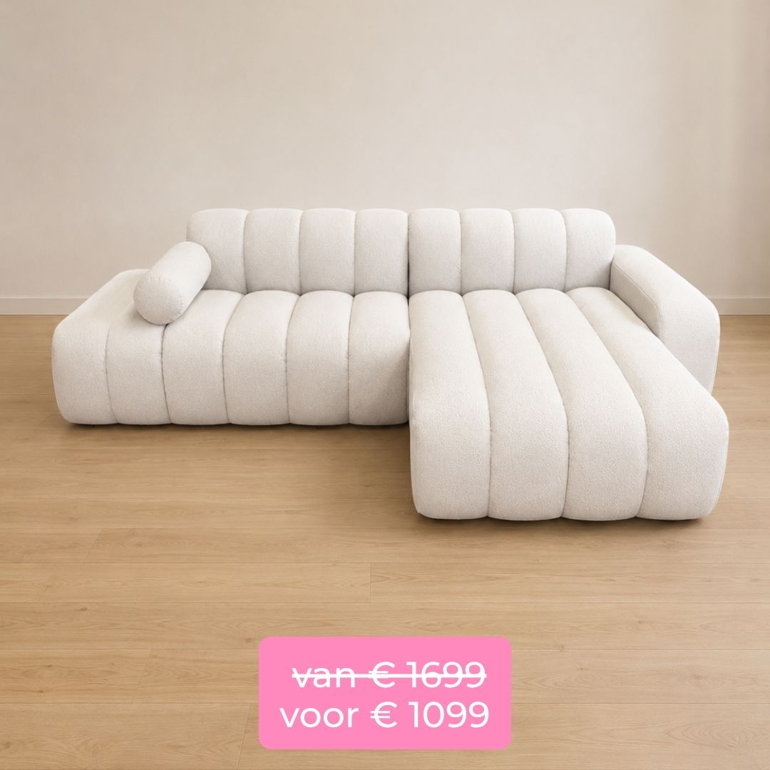 bank showroommodeluitverkoop x6 ecru melange