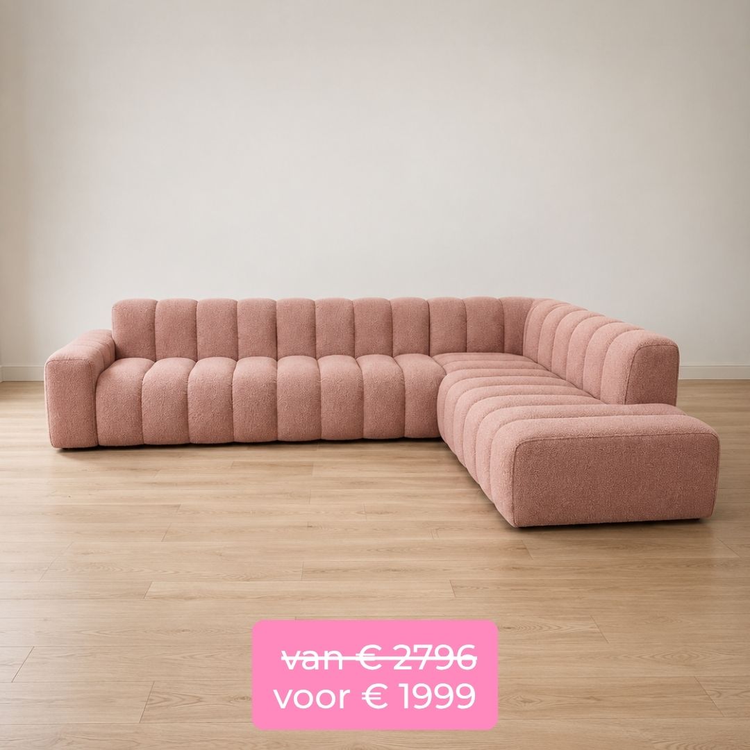bank showroommodeluitverkoop x4 poeder terra