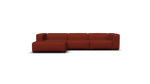 X6 corner bench module H